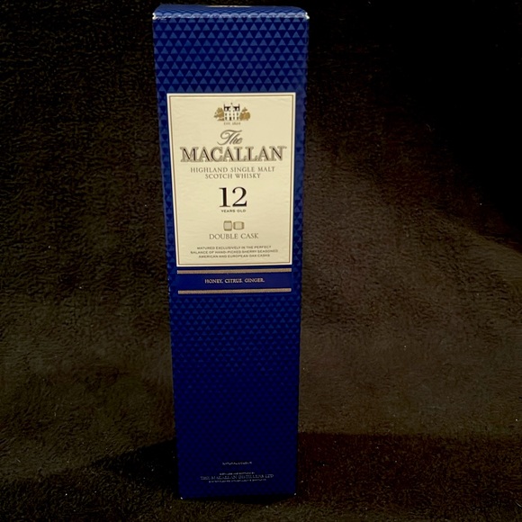 MaCallan 12 Highland Single Malt Scotch Whisky Double Cask Empty Bottle and Box - Picture 7 of 9